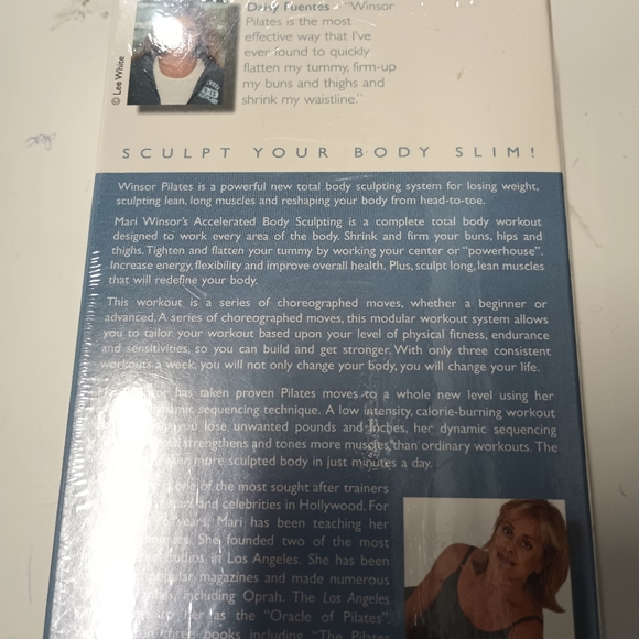 Vintage New Winsor Palates Body Sculpting VHS Video Tape Factory Sealed - Picture 8 of 16